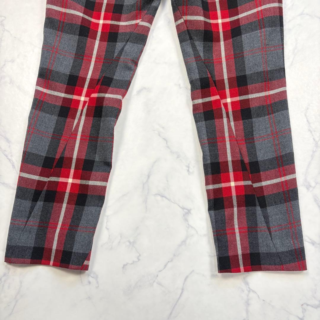 ヴィヴィアンウエストウッド チェックトラウザー パンツ ボトムス サイズ2