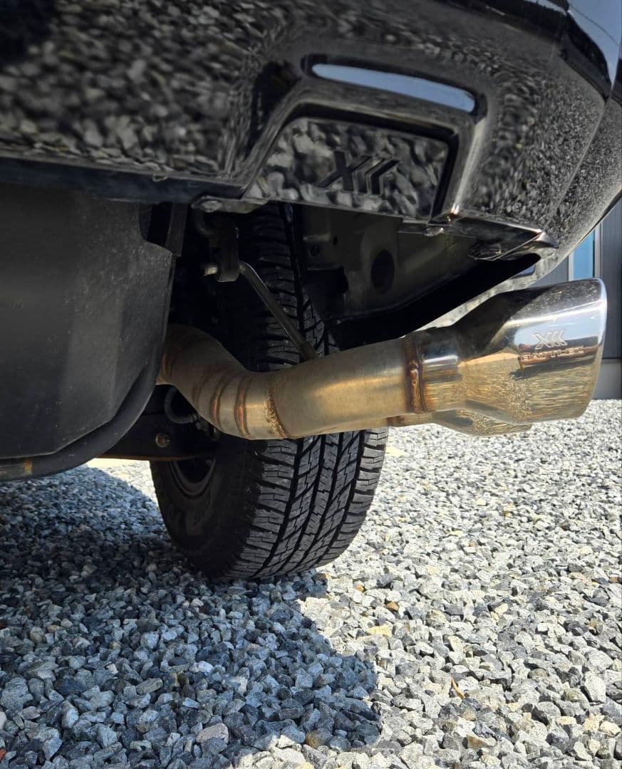 BATTLEZ マフラー ZS-2 デリカ D:5 DIESELワンオフ加工