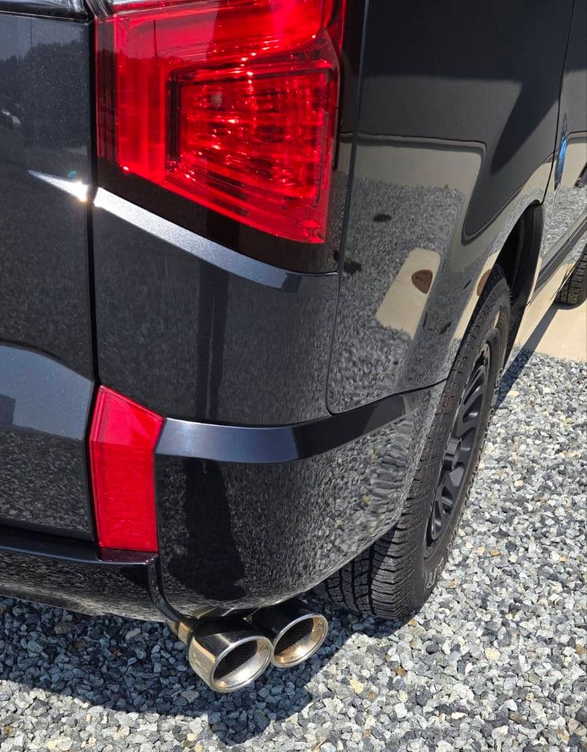 BATTLEZ マフラー ZS-2 デリカ D:5 DIESELワンオフ加工