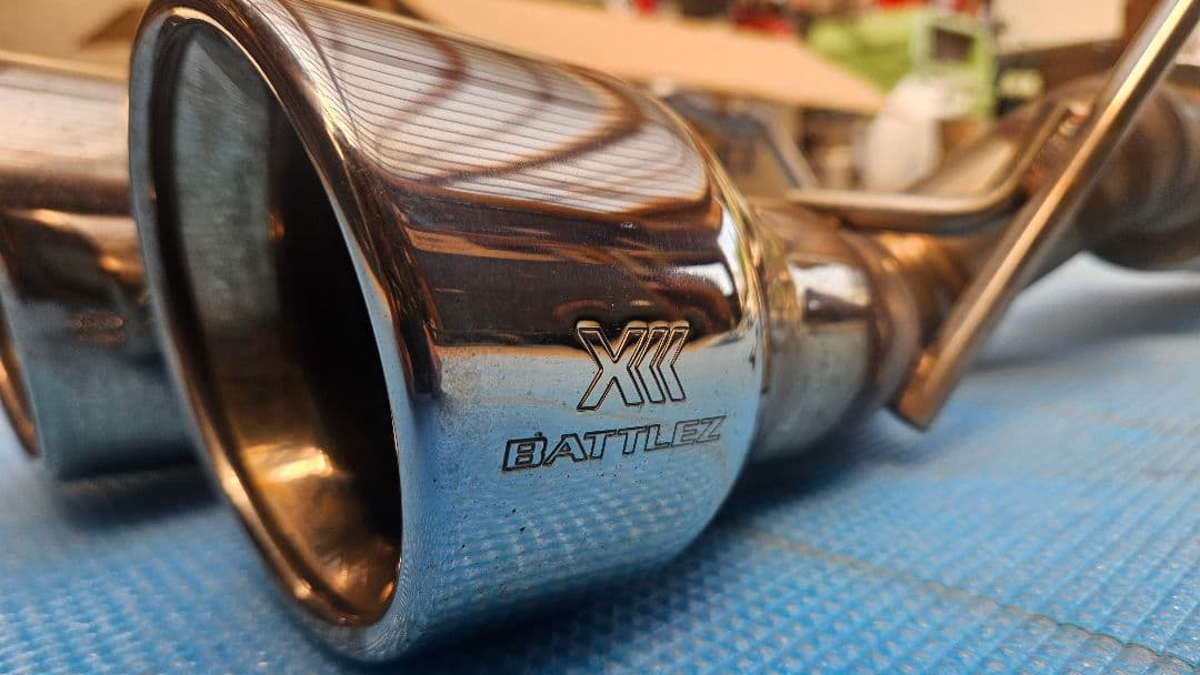 BATTLEZ マフラー ZS-2 デリカ D:5 DIESELワンオフ加工