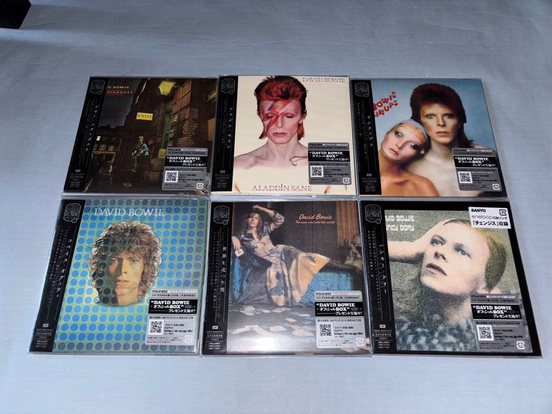 L*m様 David Bowie 紙ジャケ 6枚 セット 特典 BOX デヴィッ