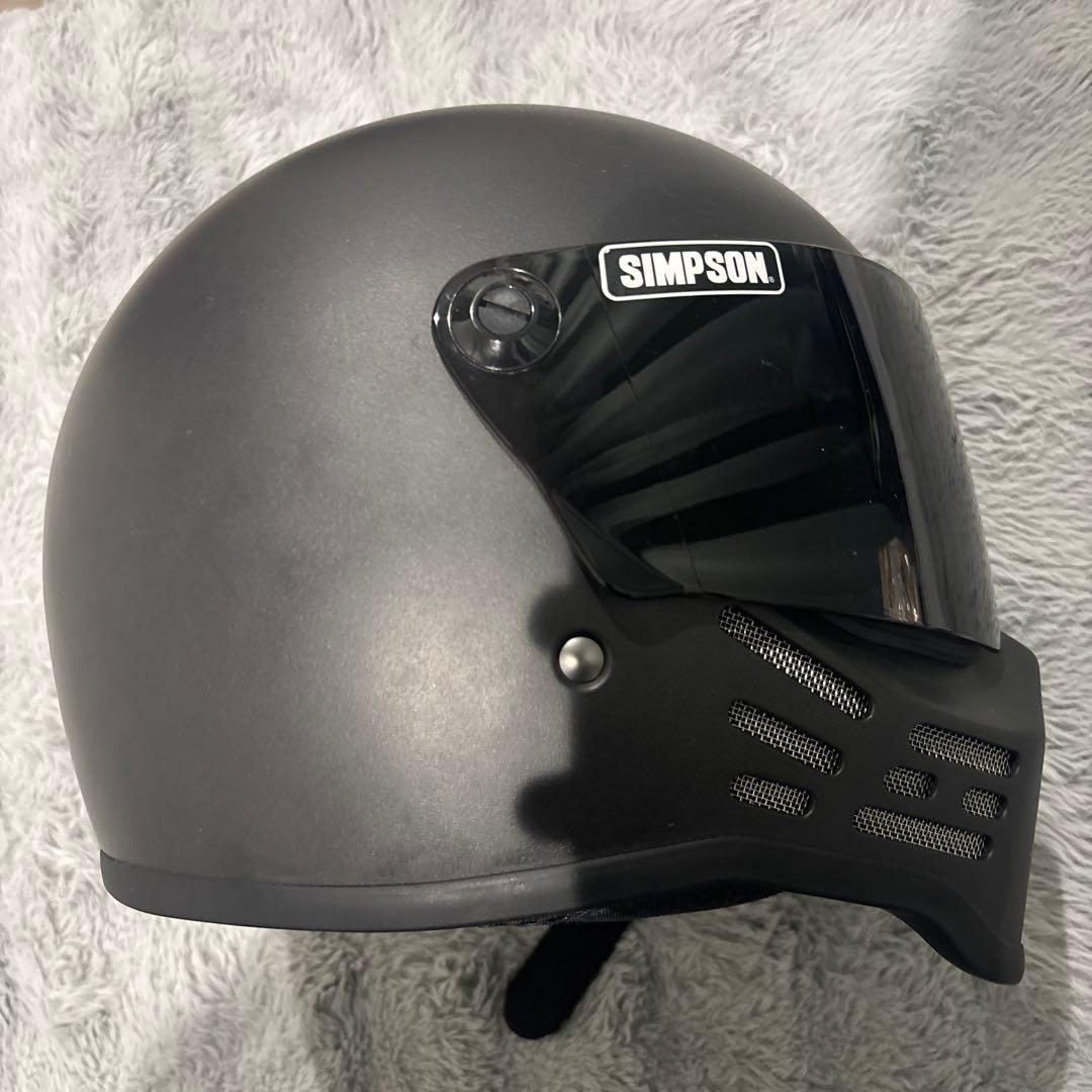 SIMSON マットブラック フルフェイスヘルメット