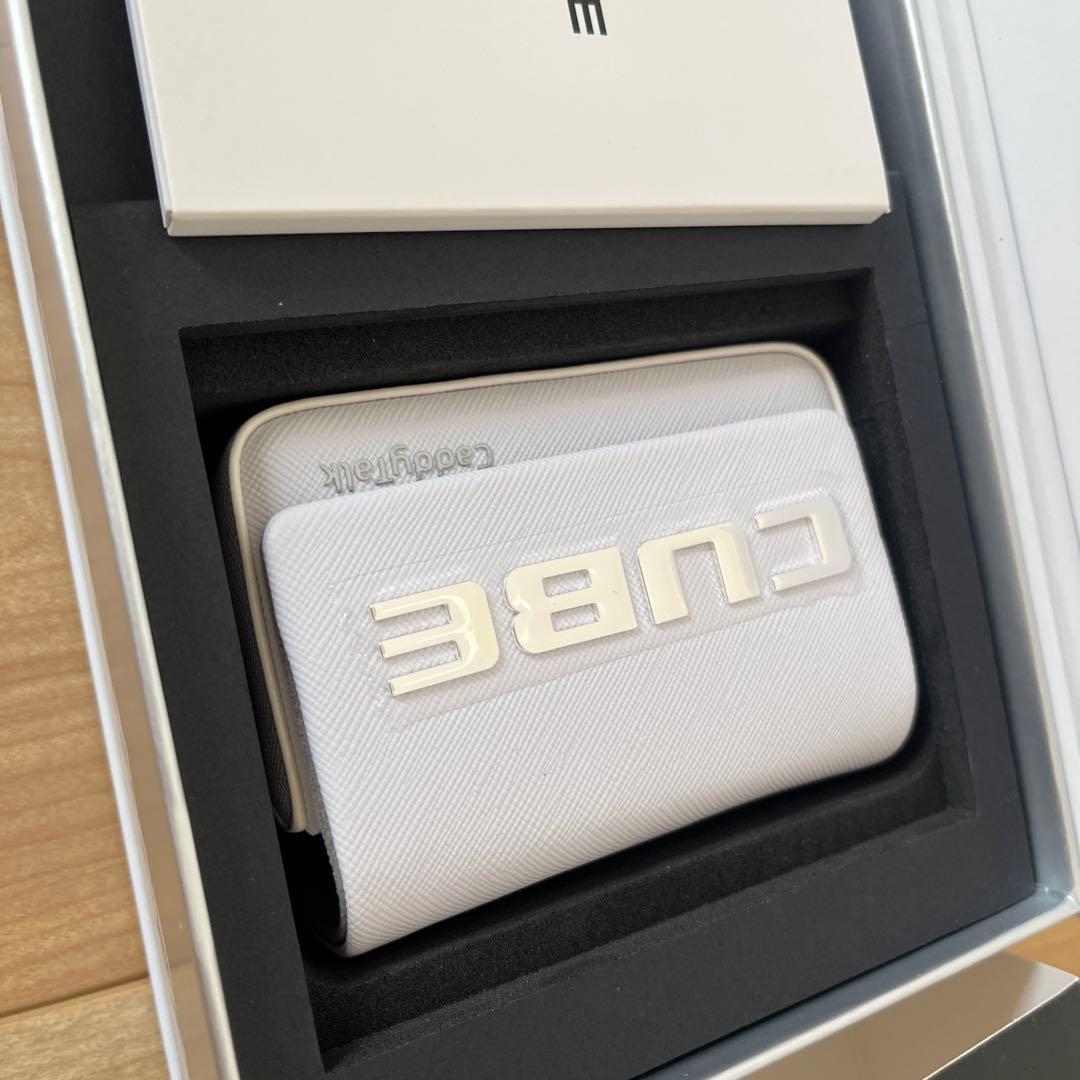 CUBE ゴルフ用距離計 シルバー/ブラック