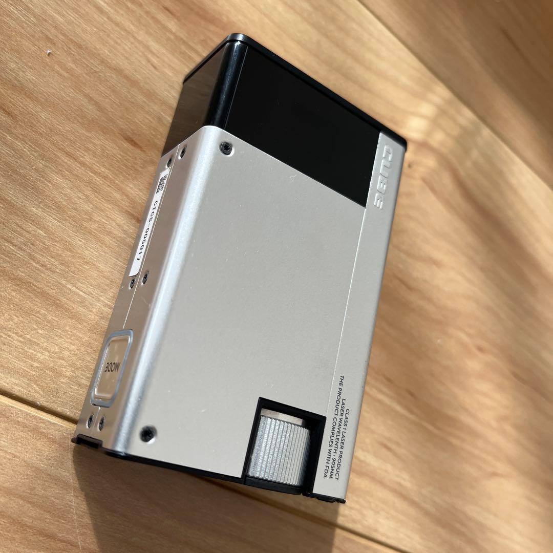 CUBE ゴルフ用距離計 シルバー/ブラック