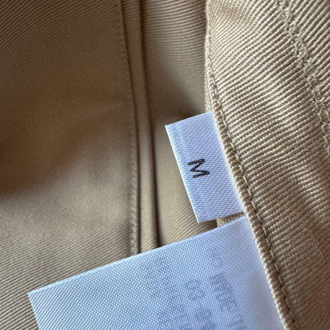 未使用　鎌倉シャツ　テーラードジャケット　コットン　ベージュ　Mサイズ