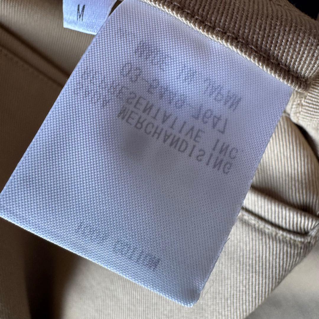 未使用　鎌倉シャツ　テーラードジャケット　コットン　ベージュ　Mサイズ