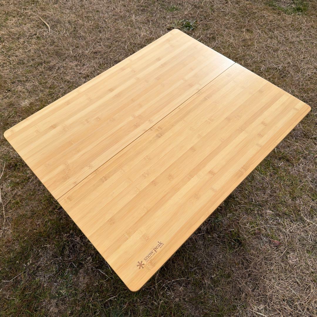  peak アジャスタブルF.ローテーブル竹【廃盤品】