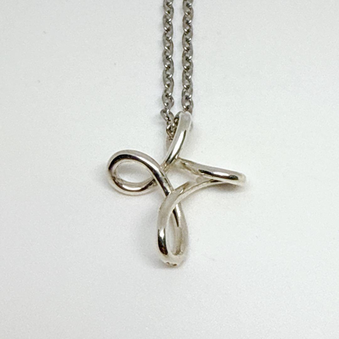 【美品 社外チェーン】TIFFANY&Co. インフィニティ クロス ネックレス