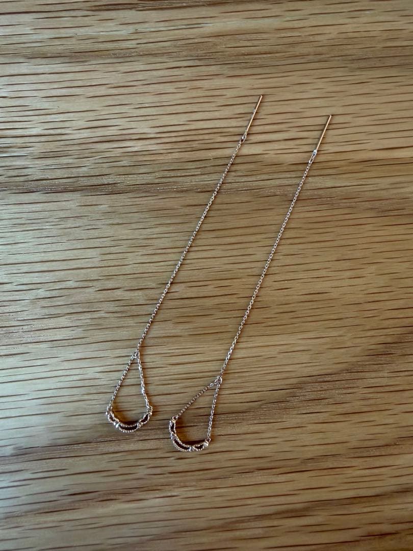 agete K10アメリカンピアス