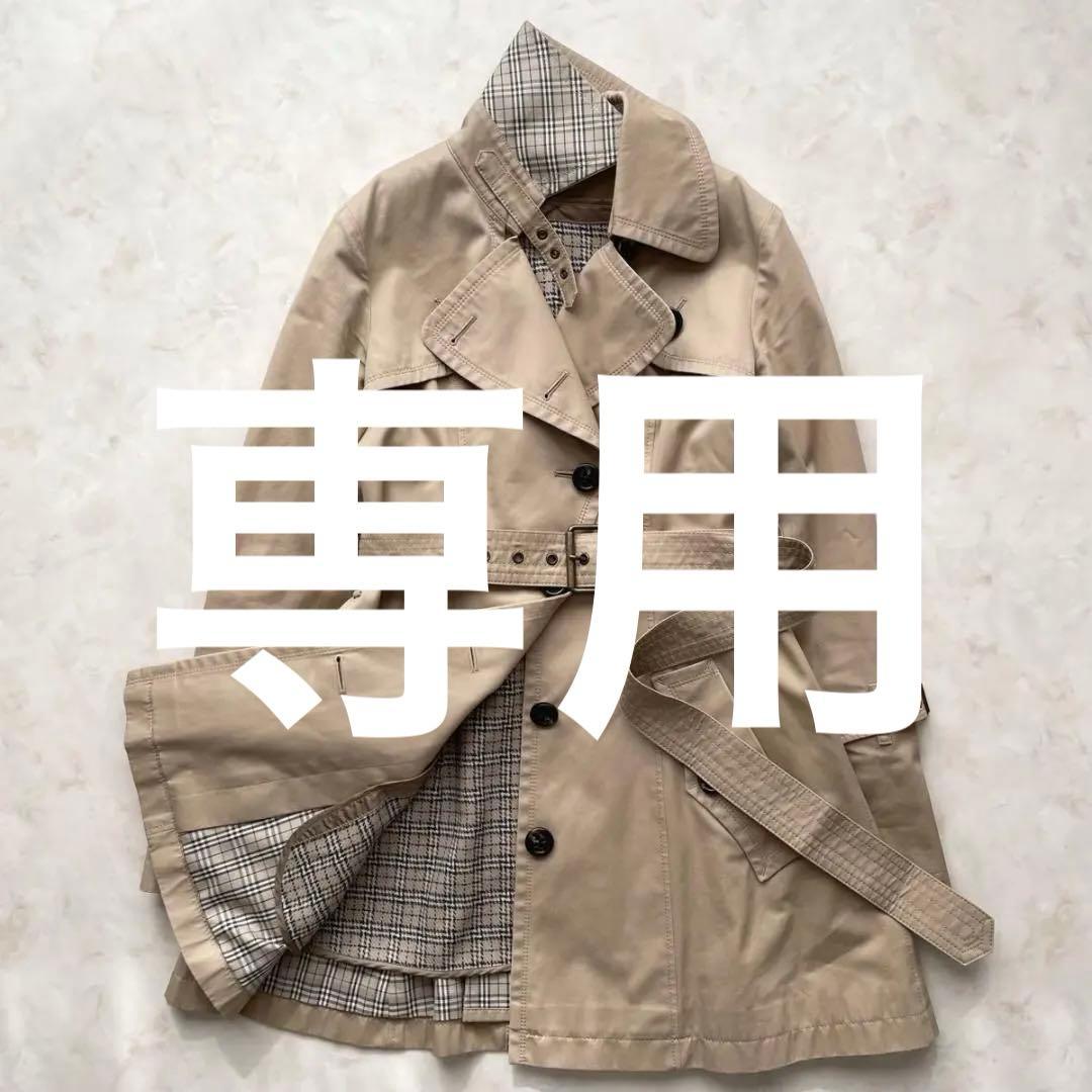 BURBERRY BLUE LABEL　トレンチコート ライナー付き　38　M