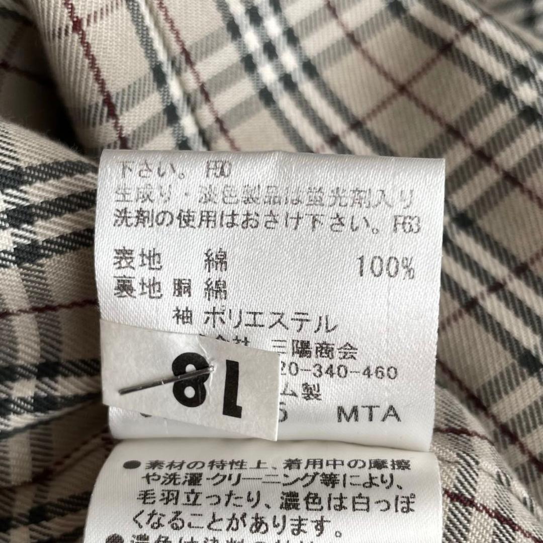 BURBERRY BLUE LABEL　トレンチコート ライナー付き　38　M