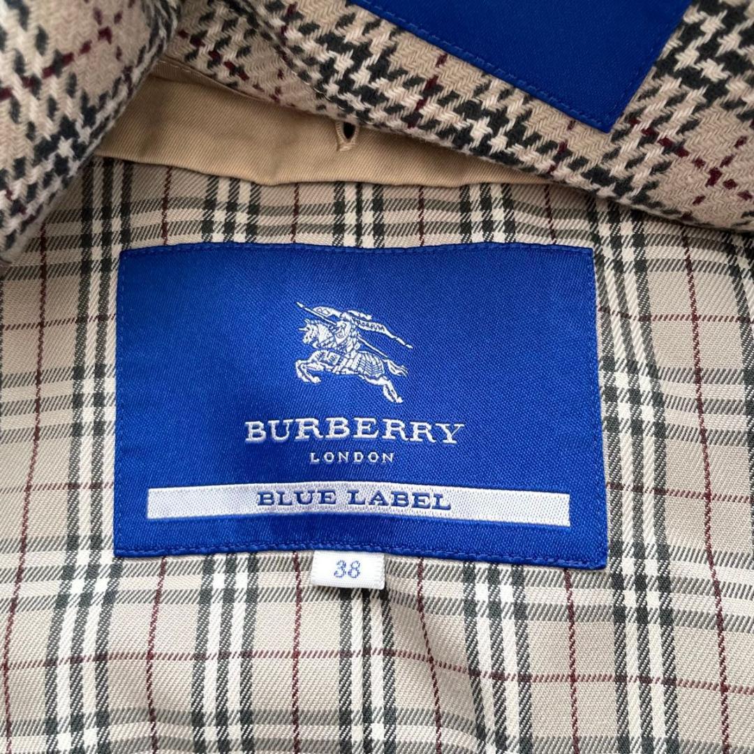 BURBERRY BLUE LABEL　トレンチコート ライナー付き　38　M