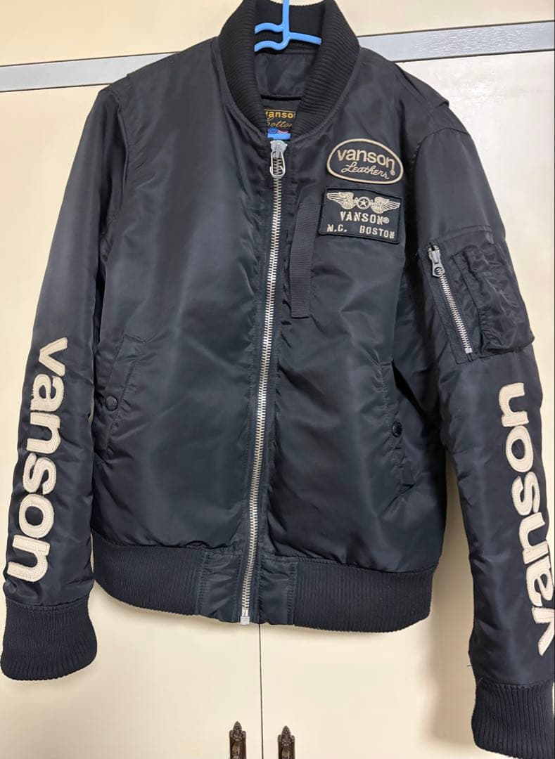VANSON MA-1 ナイロン フライトジャケット