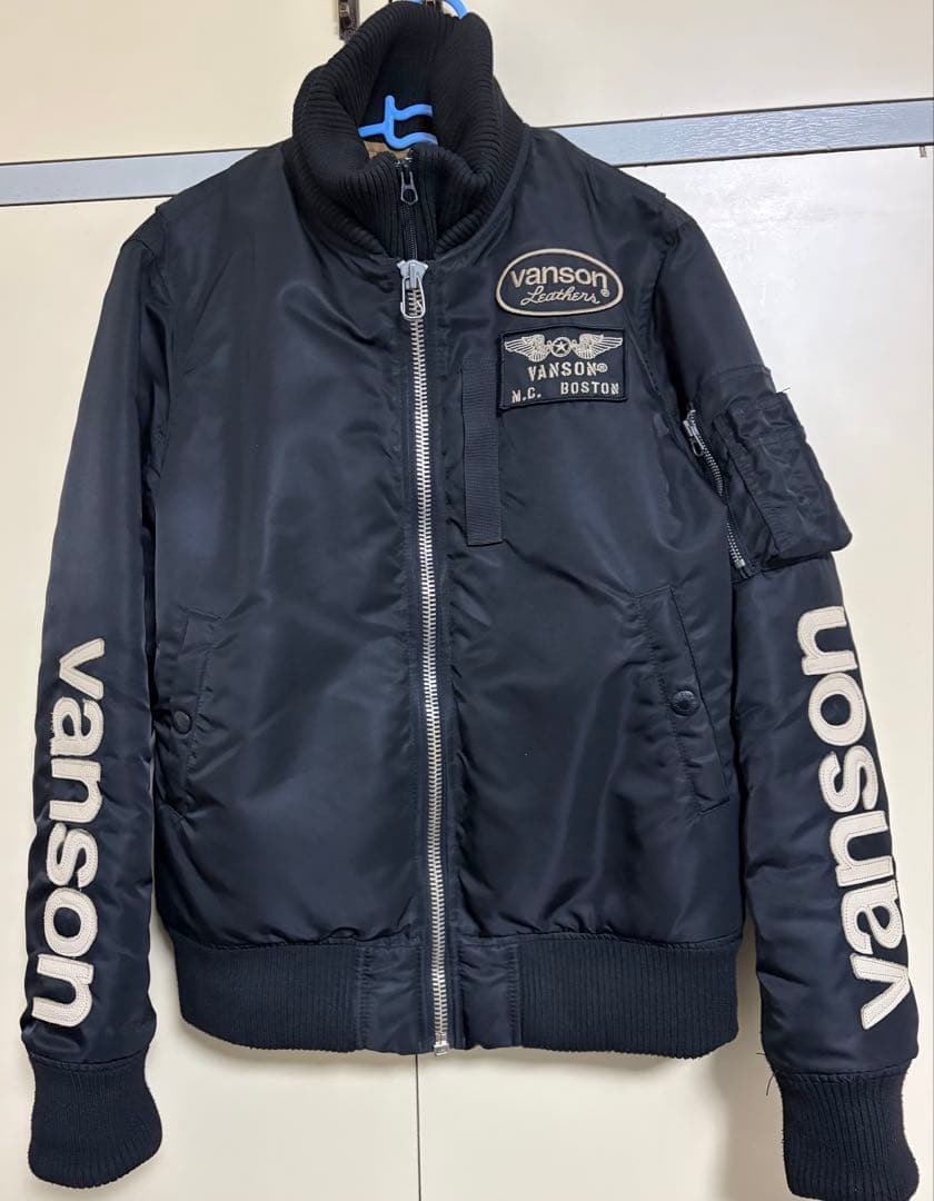 VANSON MA-1 ナイロン フライトジャケット