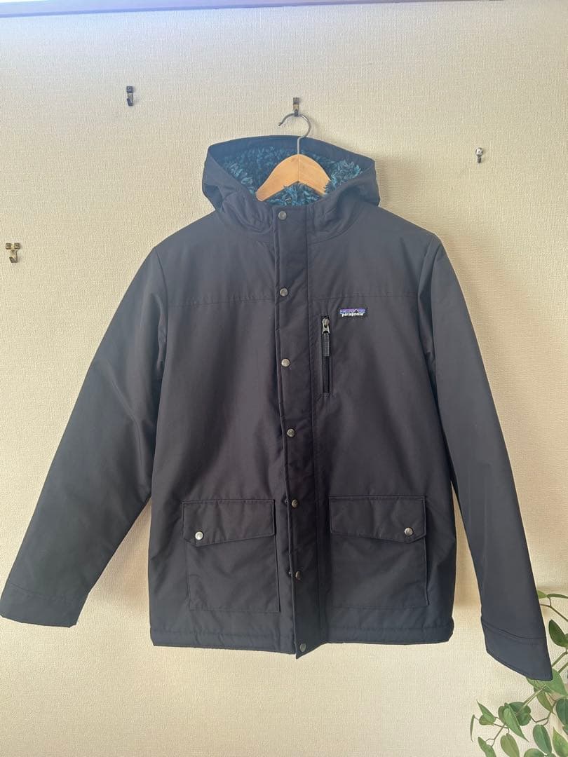 パタゴニア　インファーノジャケット　 キッズXXL ネイビー