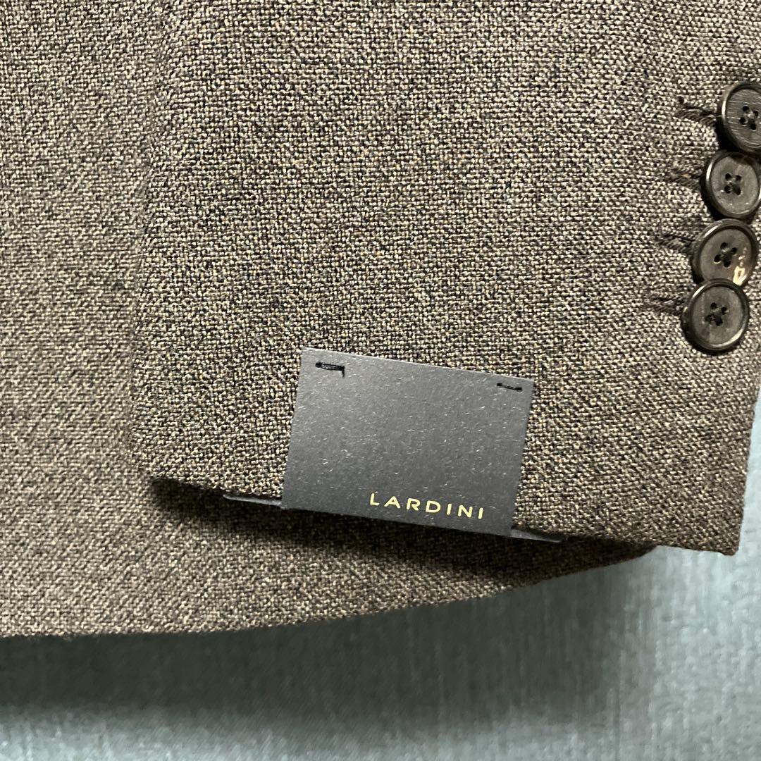 LARDINI ブラウン ダブルジャケット　44