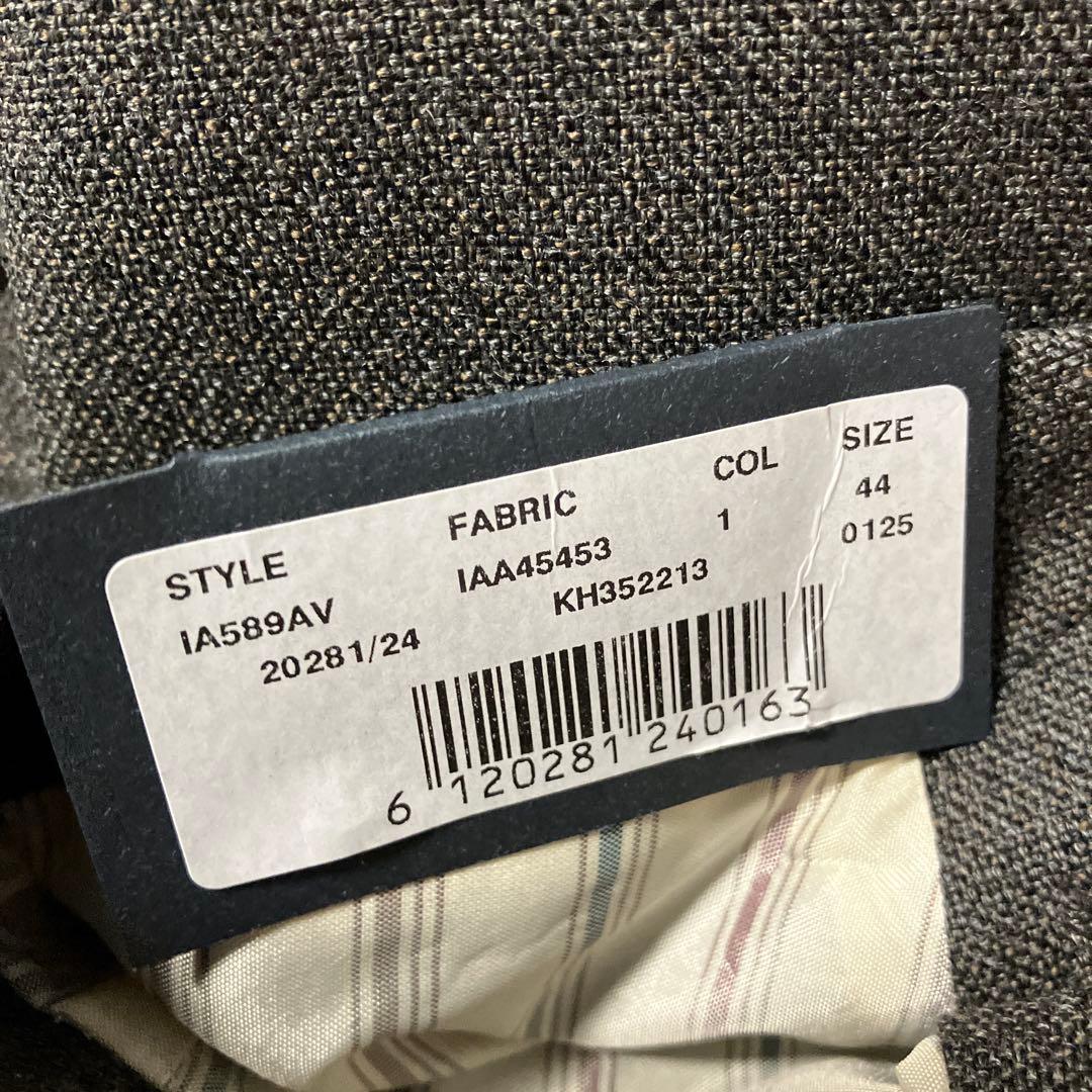 LARDINI ブラウン ダブルジャケット　44