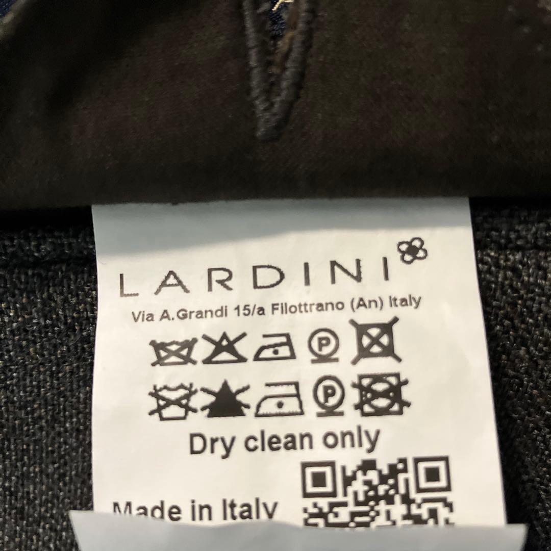 LARDINI ブラウン ダブルジャケット　44