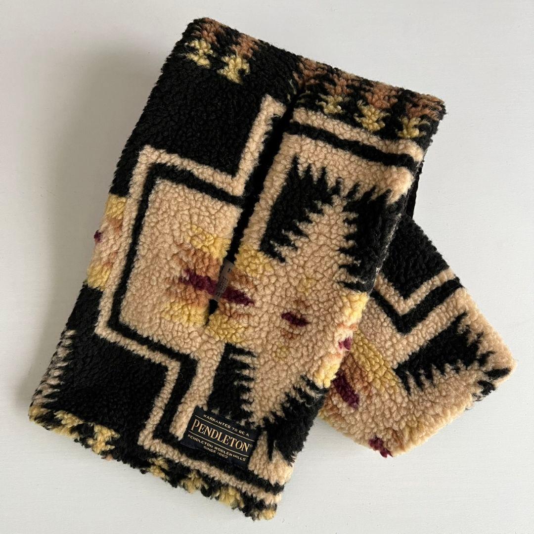 美品　PENDLETON　ペンドルトン　ボア　バラクラバ　マフラー　セット