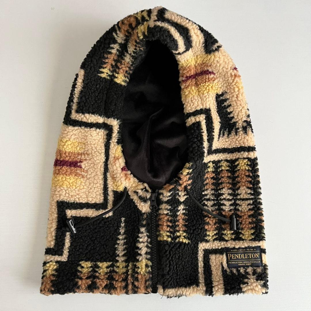 美品　PENDLETON　ペンドルトン　ボア　バラクラバ　マフラー　セット