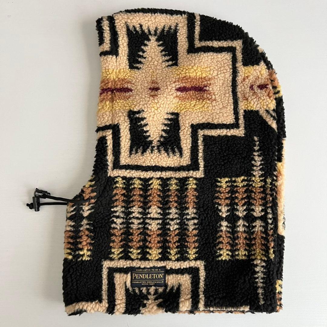 美品　PENDLETON　ペンドルトン　ボア　バラクラバ　マフラー　セット