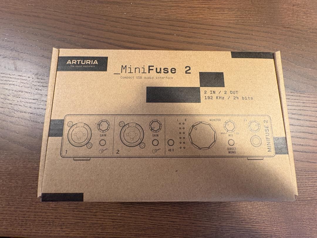 美品 Arturia MiniFuse 2 オーディオインターフェイス