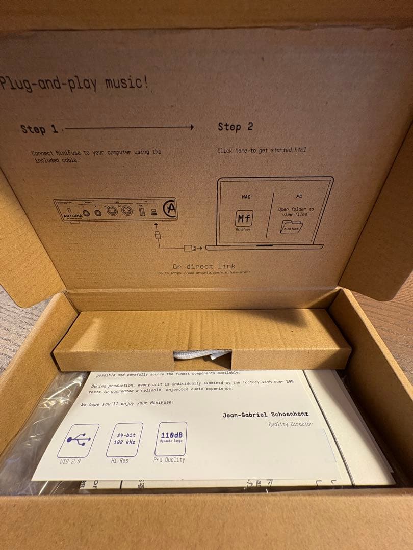 美品 Arturia MiniFuse 2 オーディオインターフェイス