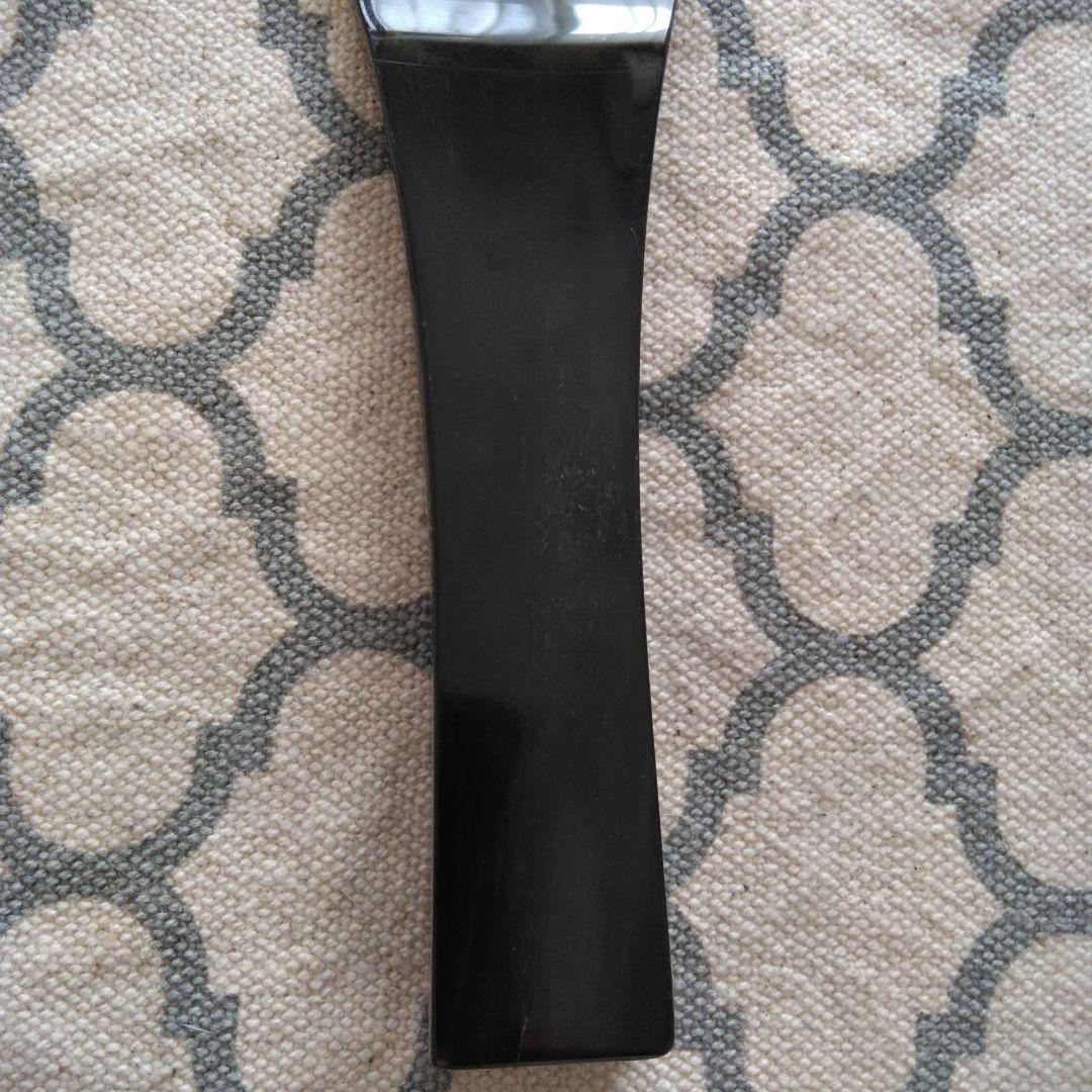 津軽三味線バチ 海宝堂謹製 　黒水牛台一枚甲