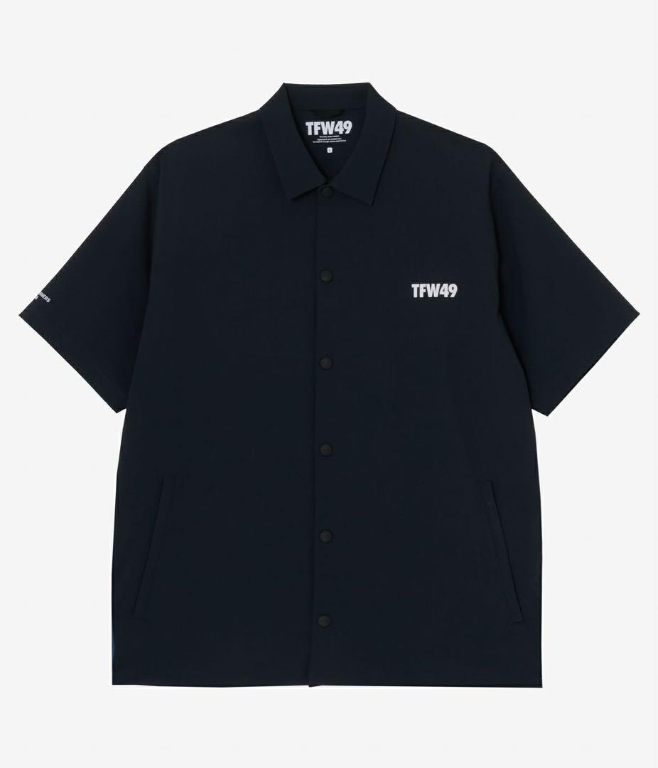 TFW49 / LIGHT COACH SHIRT L 美品　NVxB.GREY