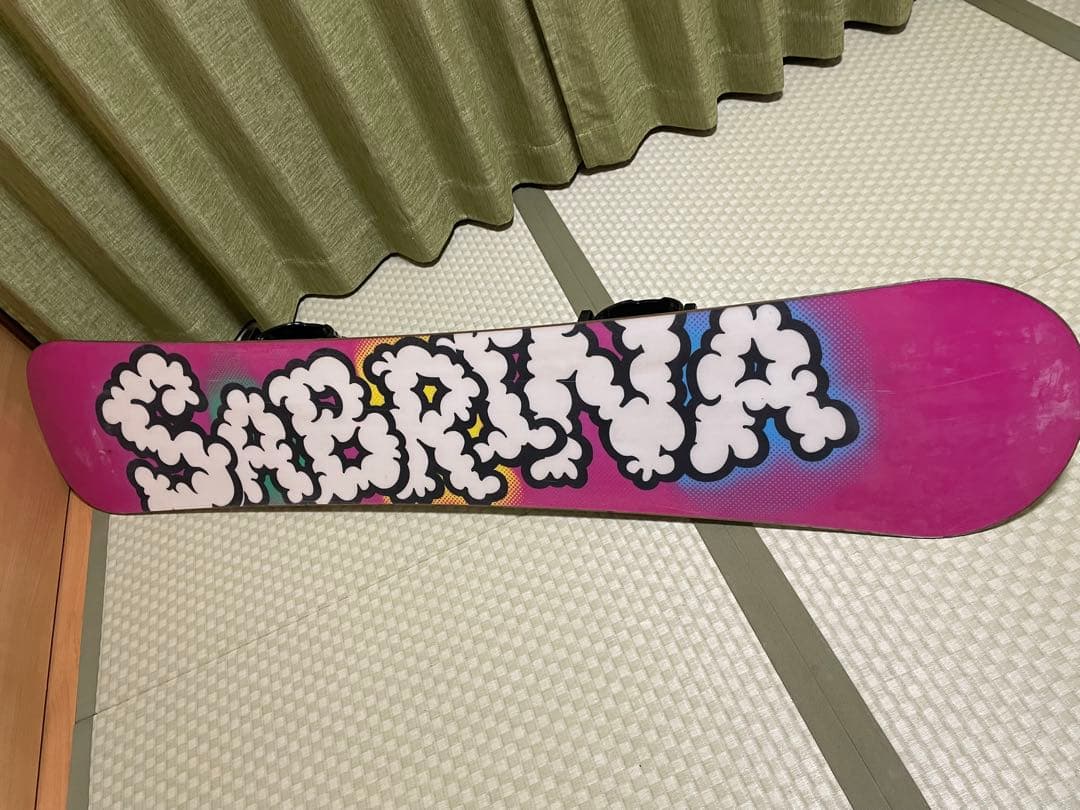 スノーボード2点セット板　サブリナ sabrina FLOW フロー　レディース