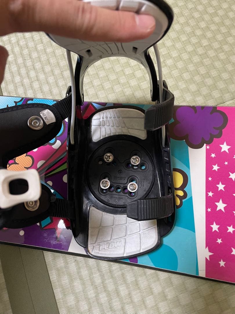 スノーボード2点セット板　サブリナ sabrina FLOW フロー　レディース