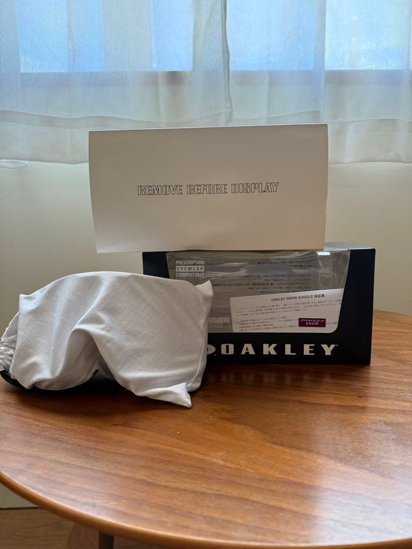 箱あり OAKLEY ゴーグル ブラック line miner XL