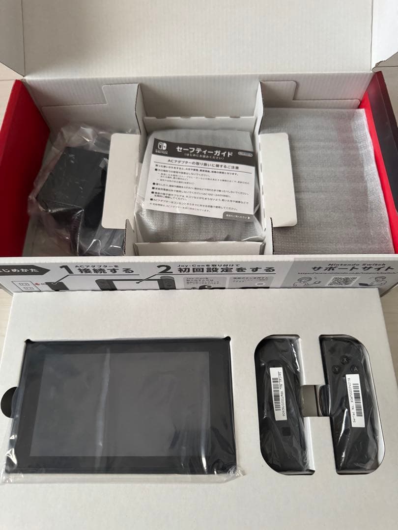 Nintendo Switch 本体 グレー microSD 128G 付き