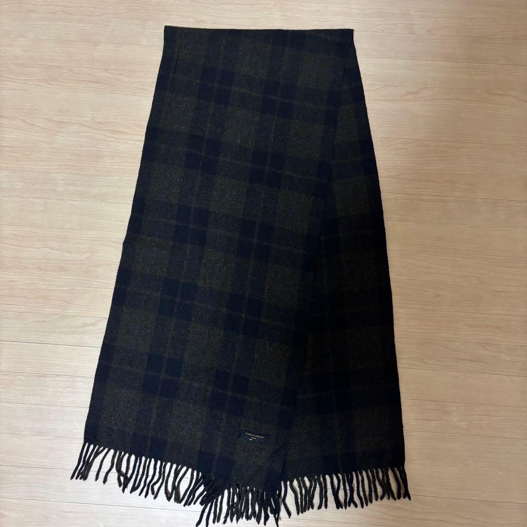 田中オム　COMME des GARÇONS HOMME マフラー チェック柄