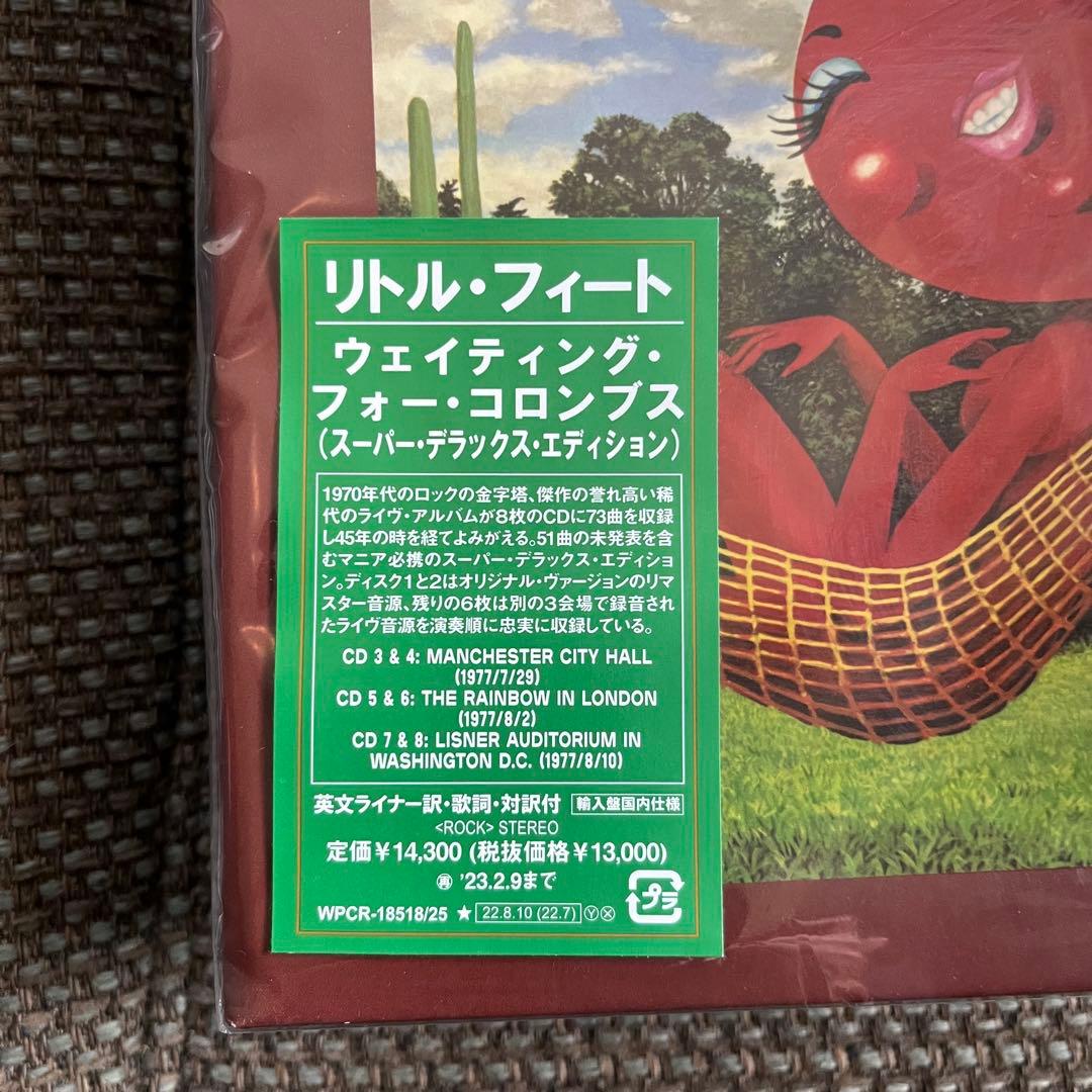 リトル フィート　little feat ウェイティング　フォー　コロンブス