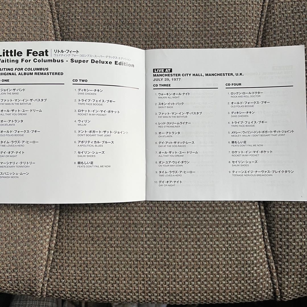 リトル フィート　little feat ウェイティング　フォー　コロンブス