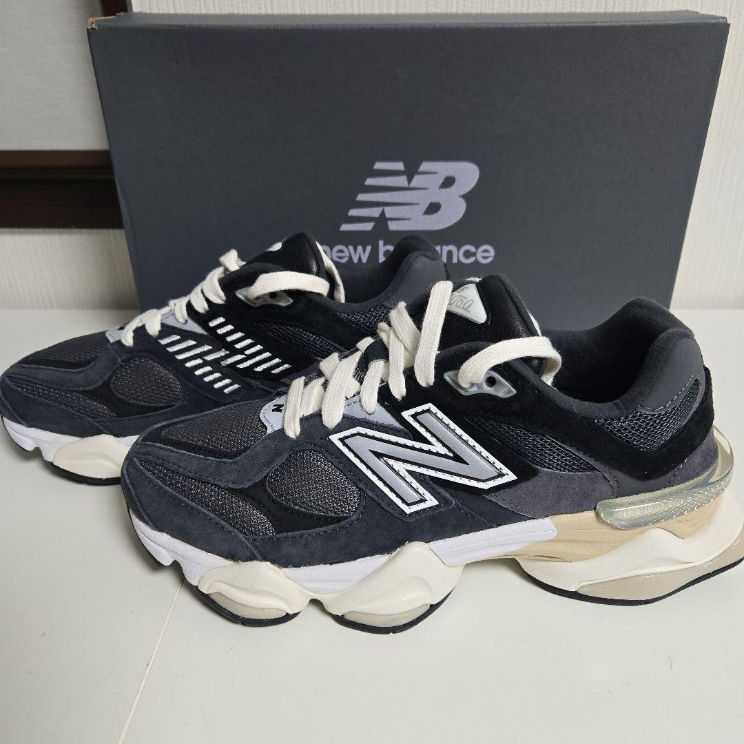 【新品】New Balance 9060 スニーカー ブラック/グレー/ホワイト