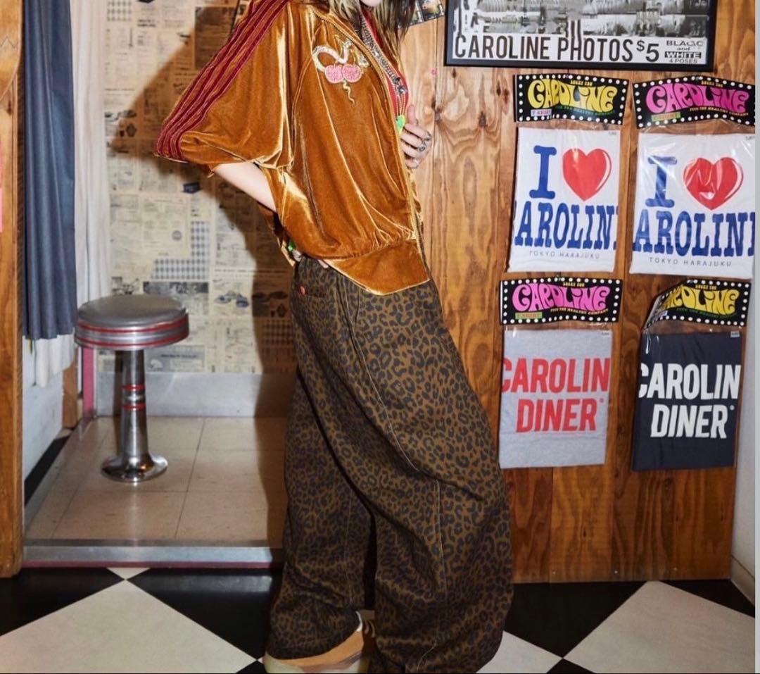 RE. シェフパンツ レオパードブラウン 仲里依紗
