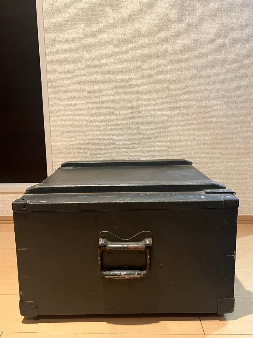 ミリタリーボックス　アウトドア　軍ものスイス軍　60年代60s 実物ミリタリー