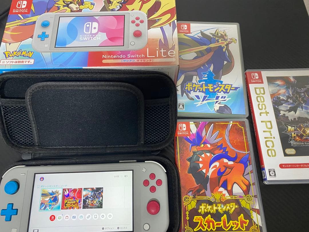 Nintendo Switch Lite ザシアン ザマゼンタ Ver +ソフト