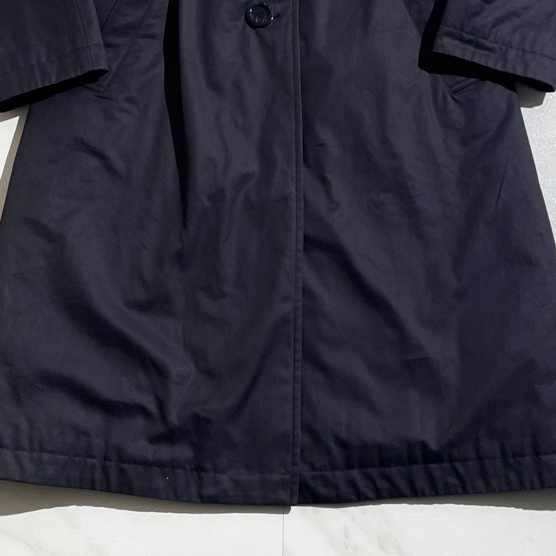 【美品/44】HERNO ヘルノ ステンカラーコート 裏地ダウン ベルト付き