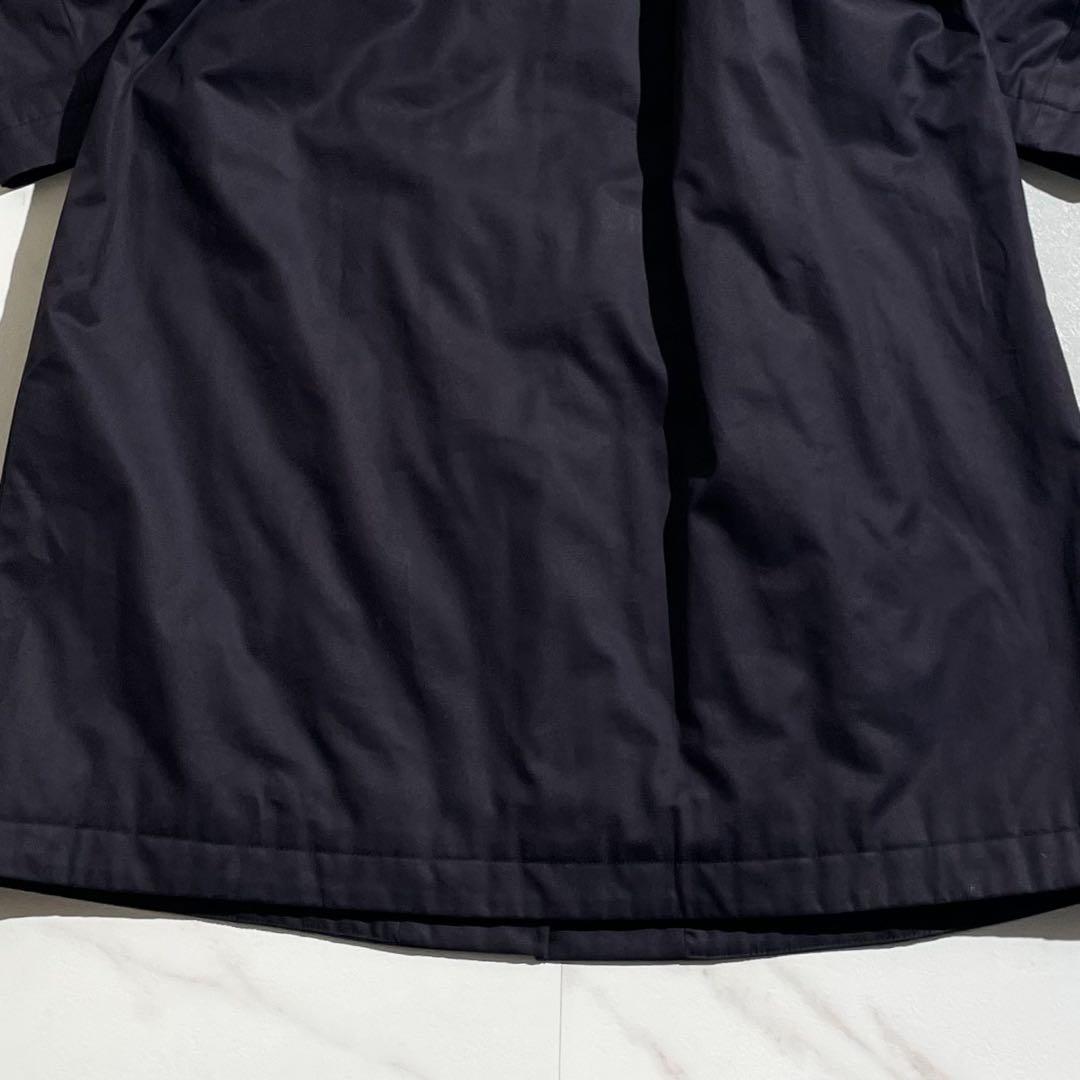 【美品/44】HERNO ヘルノ ステンカラーコート 裏地ダウン ベルト付き