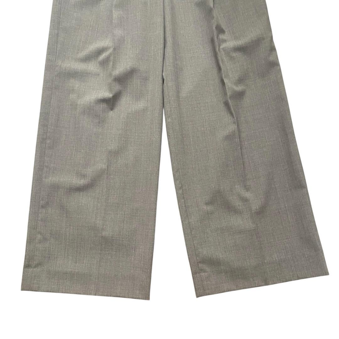 美品25SS PRADA wide slacks グレー