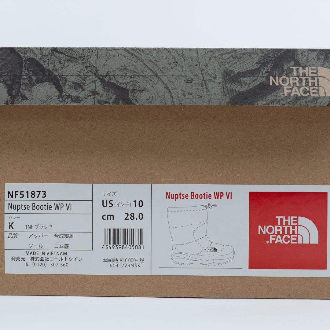 28cm THE NORTH FACE ヌプシブーティー