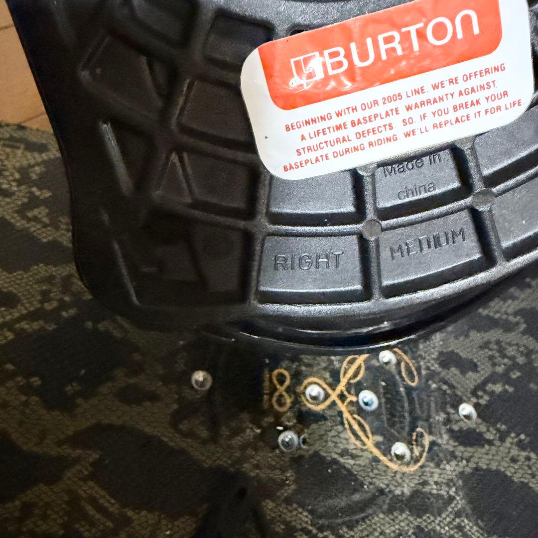 BURTON ALPHA 147cm スノーボード 板 ビンディング ブーツ付き