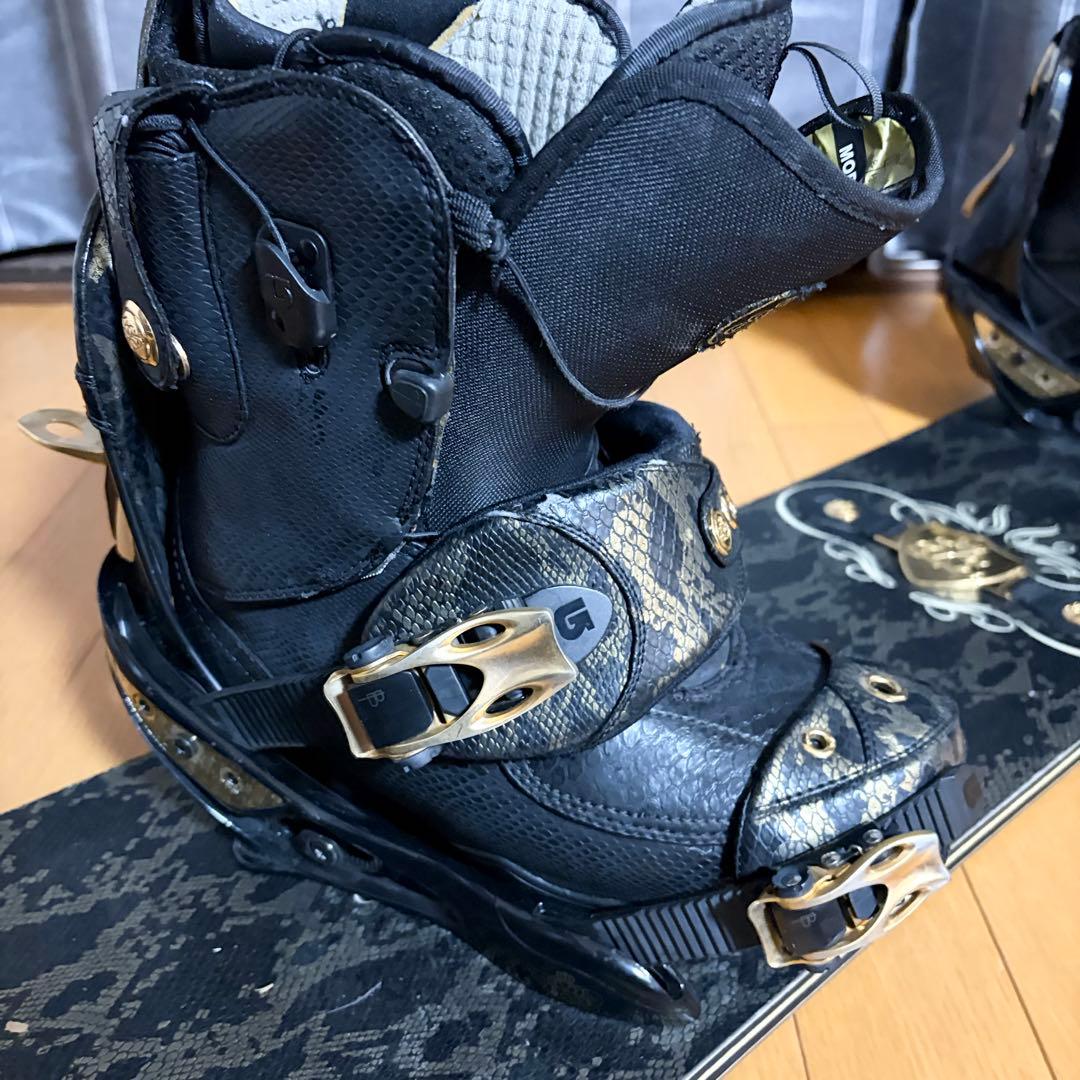 BURTON ALPHA 147cm スノーボード 板 ビンディング ブーツ付き