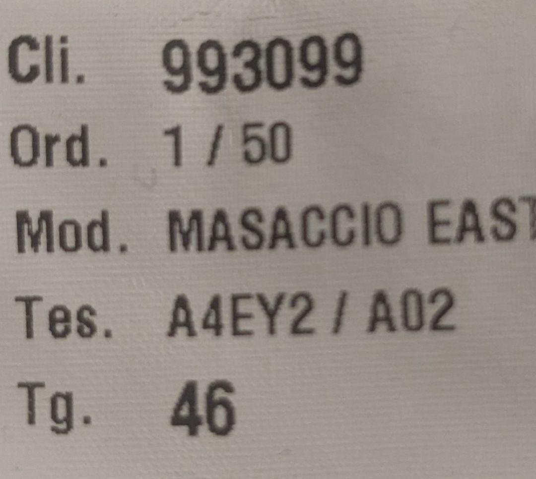 giabsarchivio ホワイト チノパン ドローストリング（サイズ46）