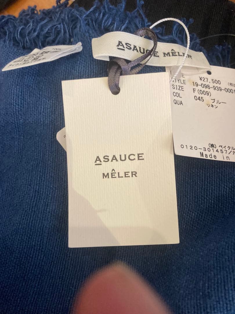 ASAUCE MELER アソースメレ　リネン　ストール