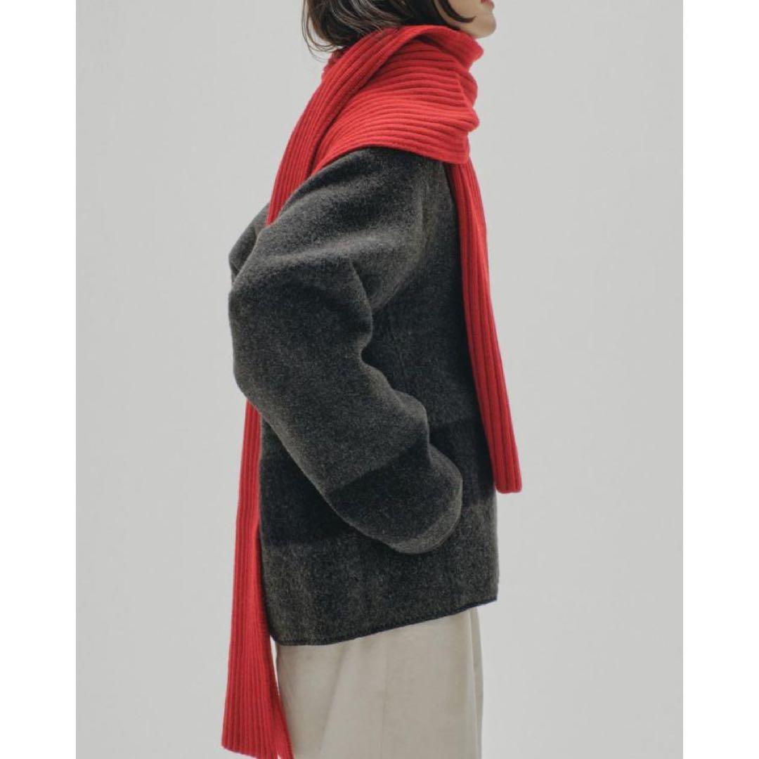 リブニットマフラー　TODAYFUL