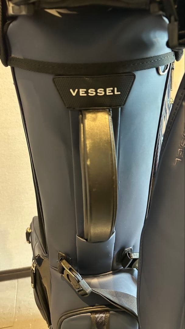 VESSELプレイヤー3.0スタンド 8.5型キャディバッグ シングルストラップ